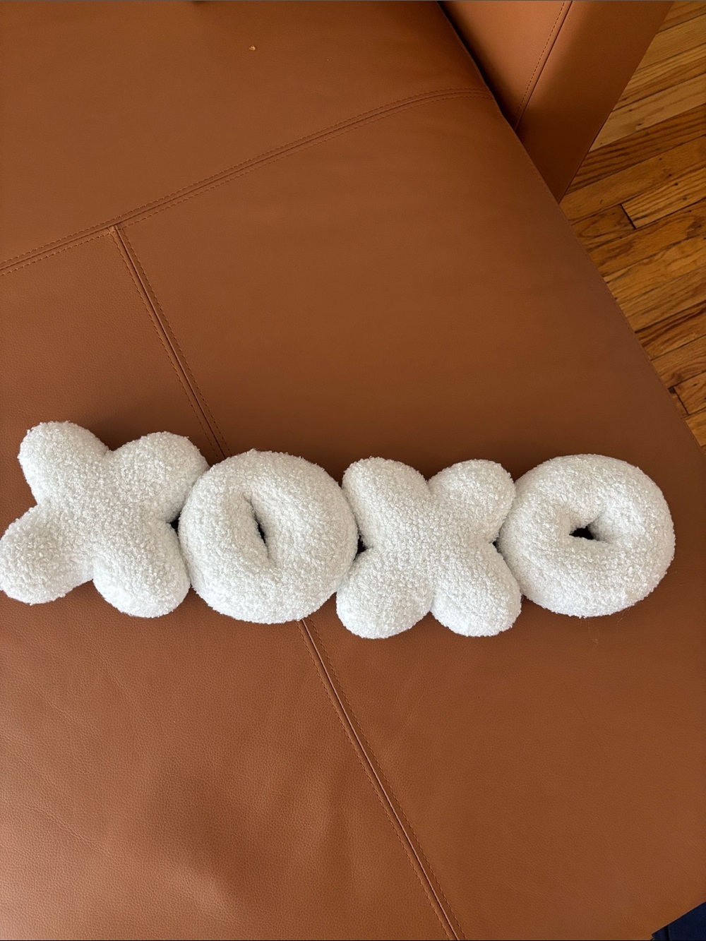 Bouncle 'XOXO' Decorative Pillow